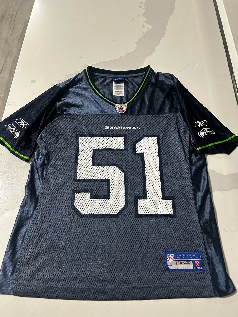 NFL Seattle Seahawks Reebok 51 Tatupu Football Jersey